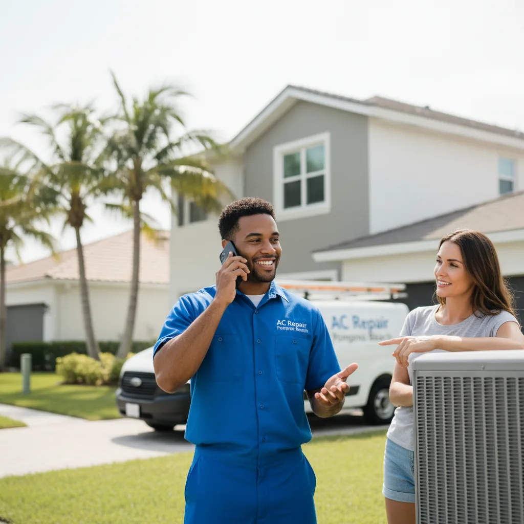 AC Repair Pompano Beach customer support in Fredonia